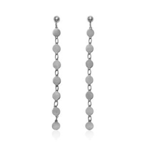 White Gold Earrings