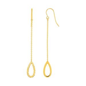 Yellow Gold Earrings